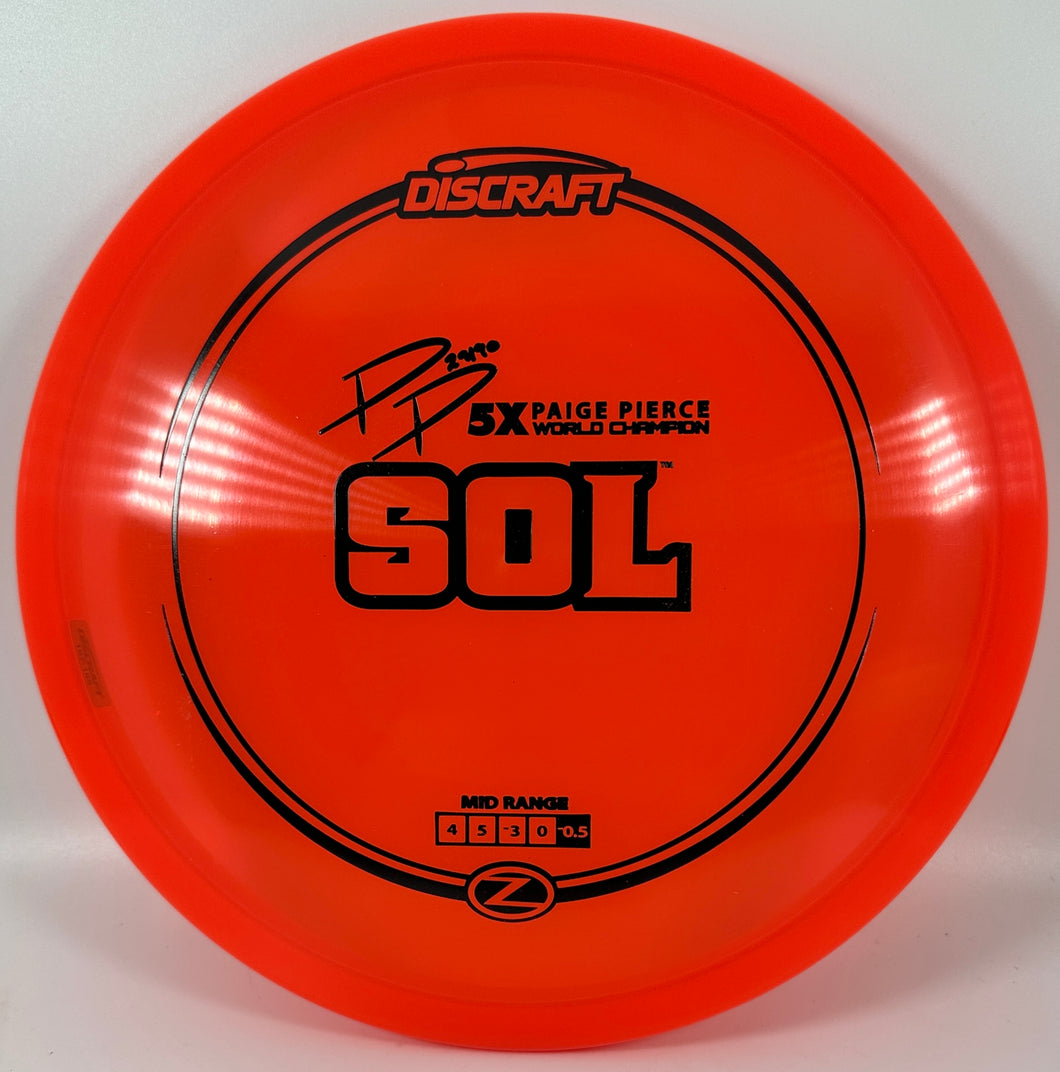 Paige Pierce Signature Z Sol