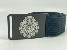 Load image into Gallery viewer, Basket Bashers Gunmetal Logo Belt By Grip6
