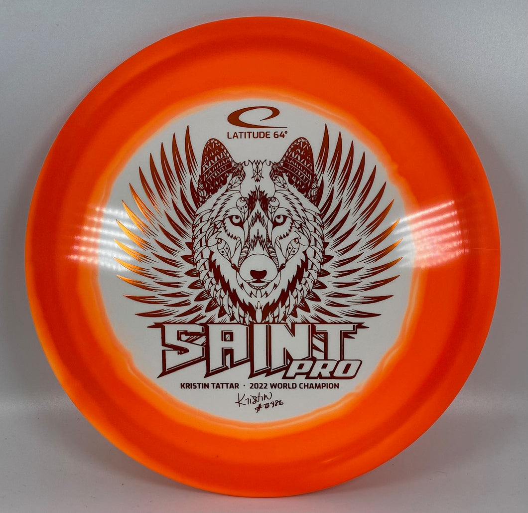 Latitude 64 ROYAL GRAND ORBIT GOLD WORLD CHAMPION KRISTIN TATTAR